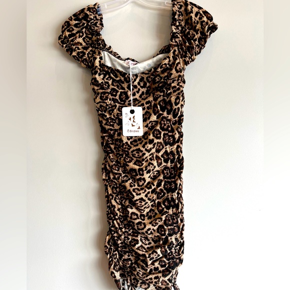 Leopard dress size m - Picture 1 of 4